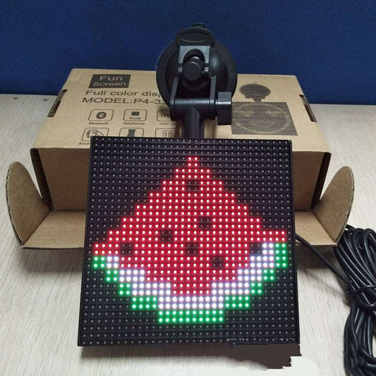 Full-Color Bluetooth Emoticon Car Led Display